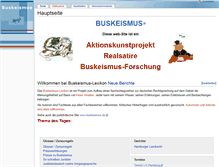 Tablet Screenshot of lexikon.buskeismus.de